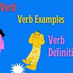 What is Verb Verb Examples verb definition